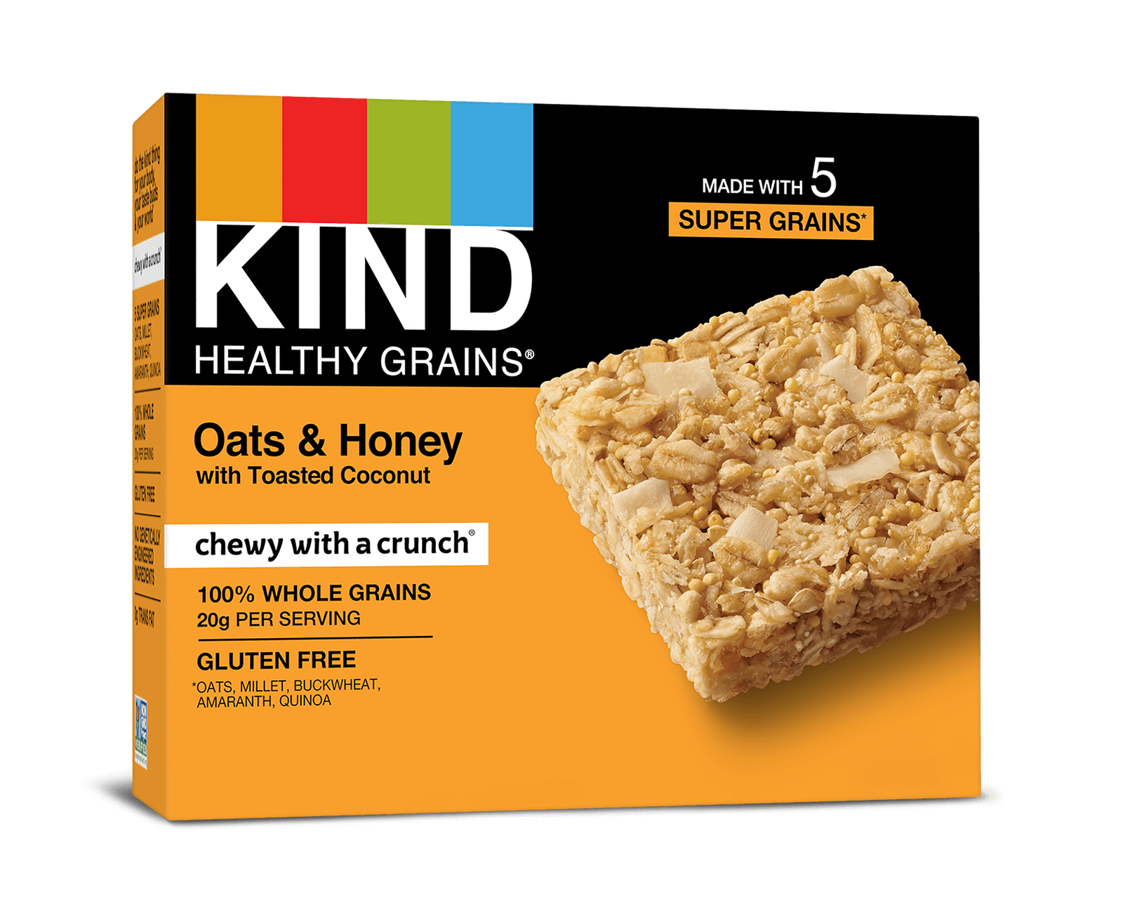 Oats & Honey Granola Bars with Toasted Coconut | KIND Snacks