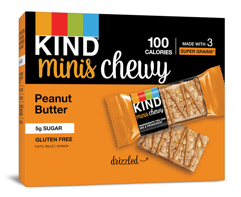 KIND Snacks Peanut Butter Chewy Minis | Gluten Free