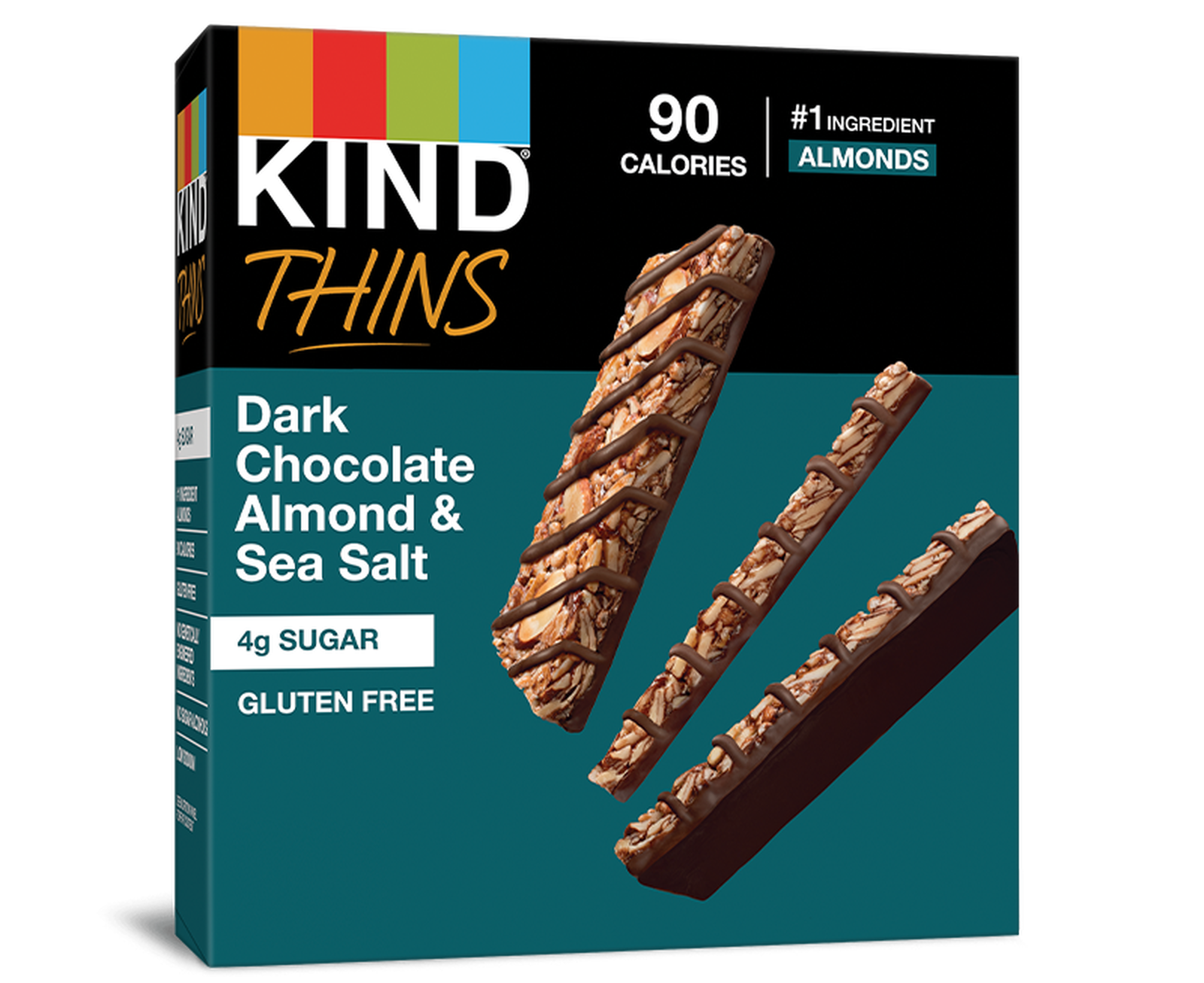 Dark Chocolate Nuts And Sea Salt Bars Kind Thins Kind Snacks 