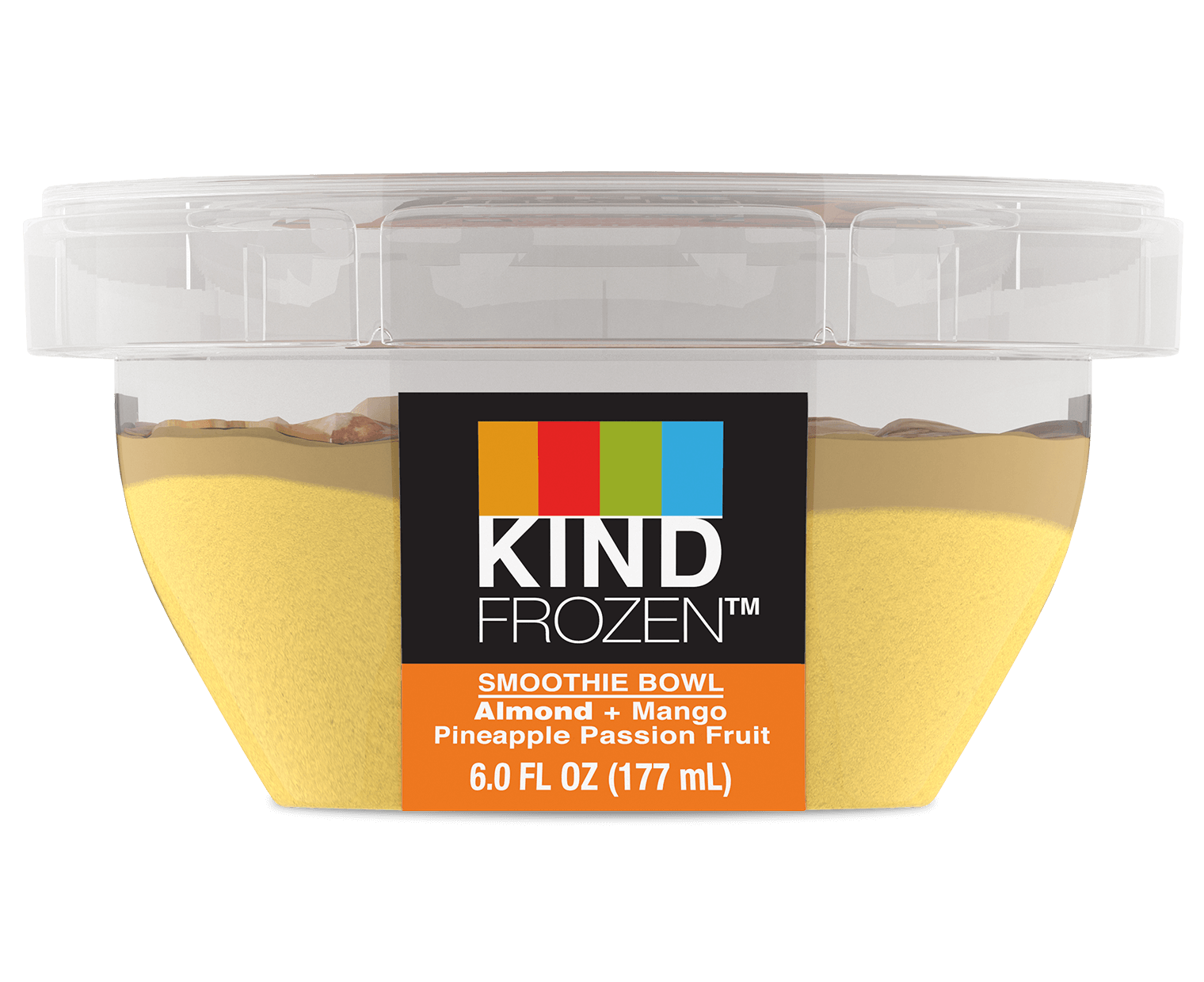 Almond + Mango Pineapple Passion Fruit | KIND Frozen Smoothie Bowls | KIND  Snacks